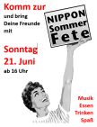 Nippon-Sommer-Fete So 21. Juni 2026